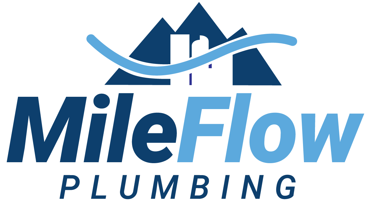 MileFlow Plumbing logo, 24/7 emergency plumber in Aurora, CO